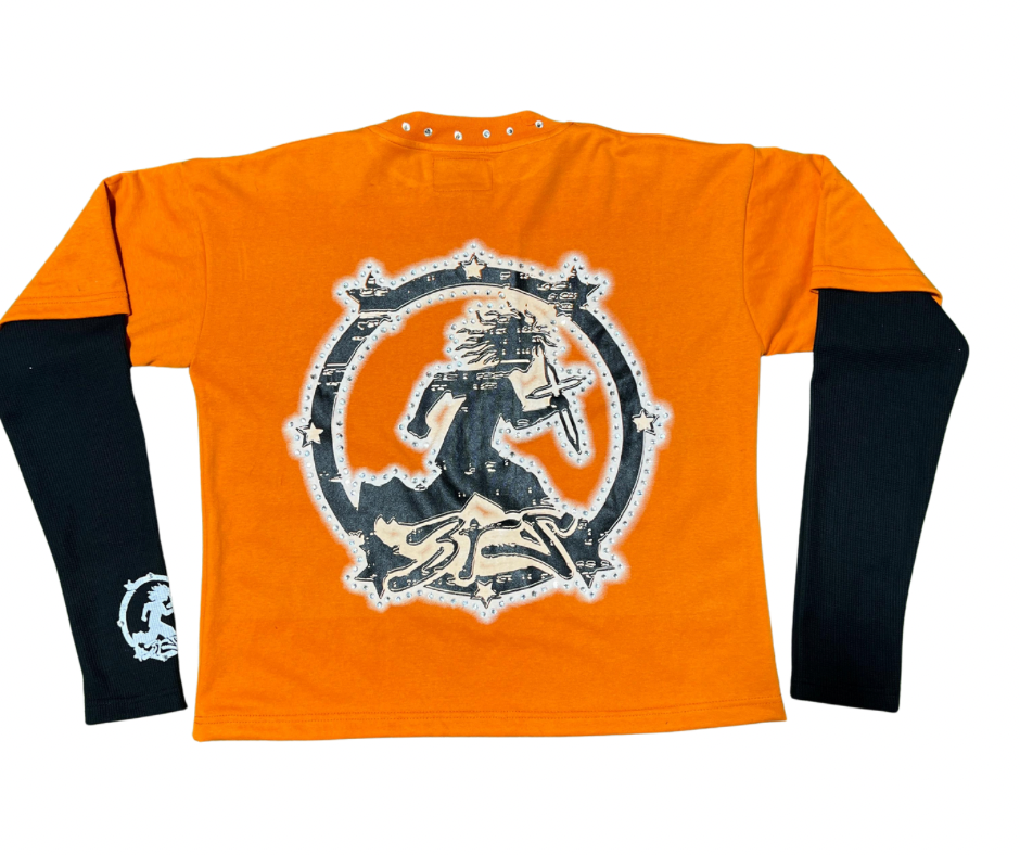 Long Sleeve Orange