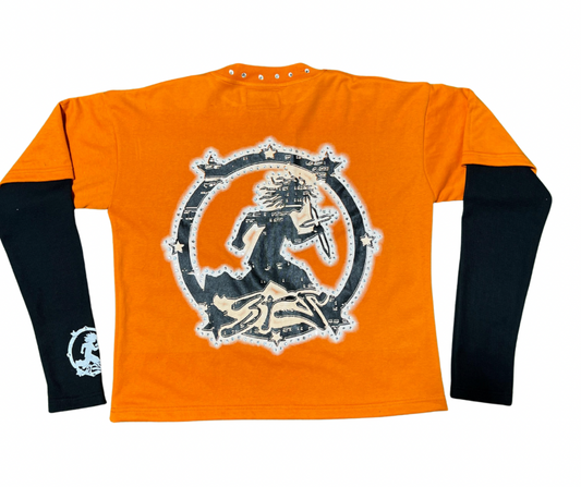 Long Sleeve Orange