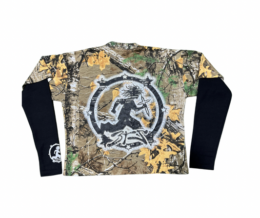 Long sleeve Camo Black