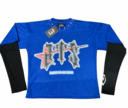 Long Sleeve Blue BTS